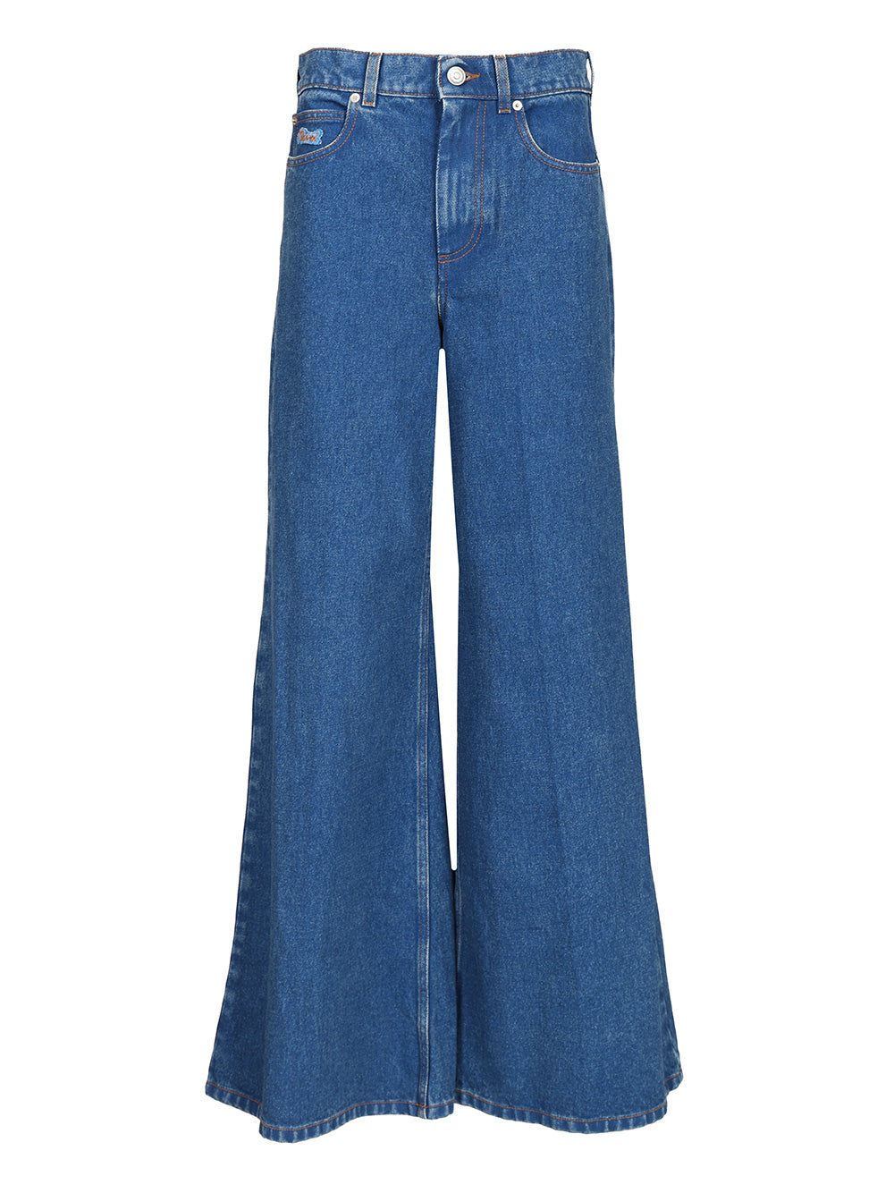 Marni Wide-Leg Jeans - Blu | 10950e2f9619c4c9f31f39c03e88d8bc470a96cc