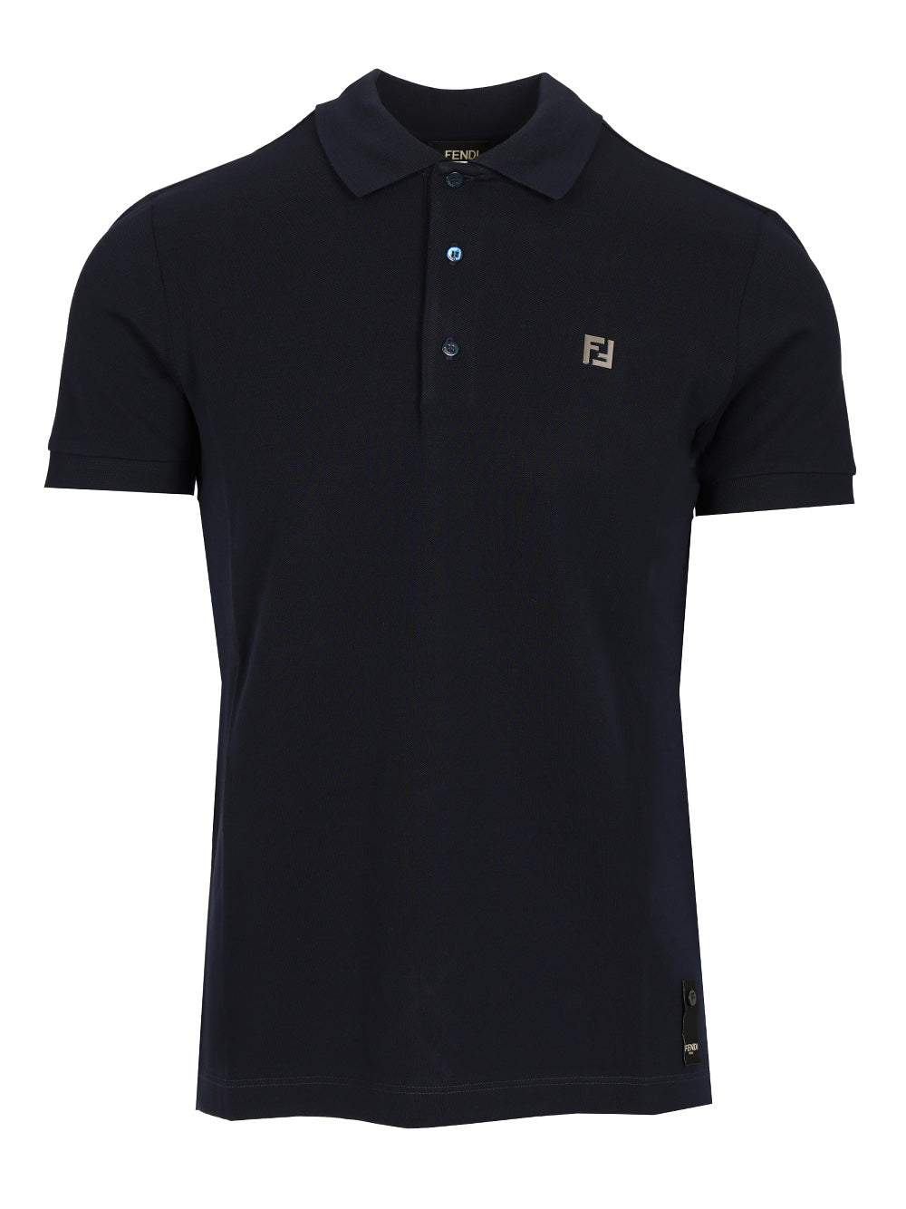 Fendi Piquet Polo Polo shirt - Blu | 5e1f31b15202352b75fc9ec137a82a6c22548831
