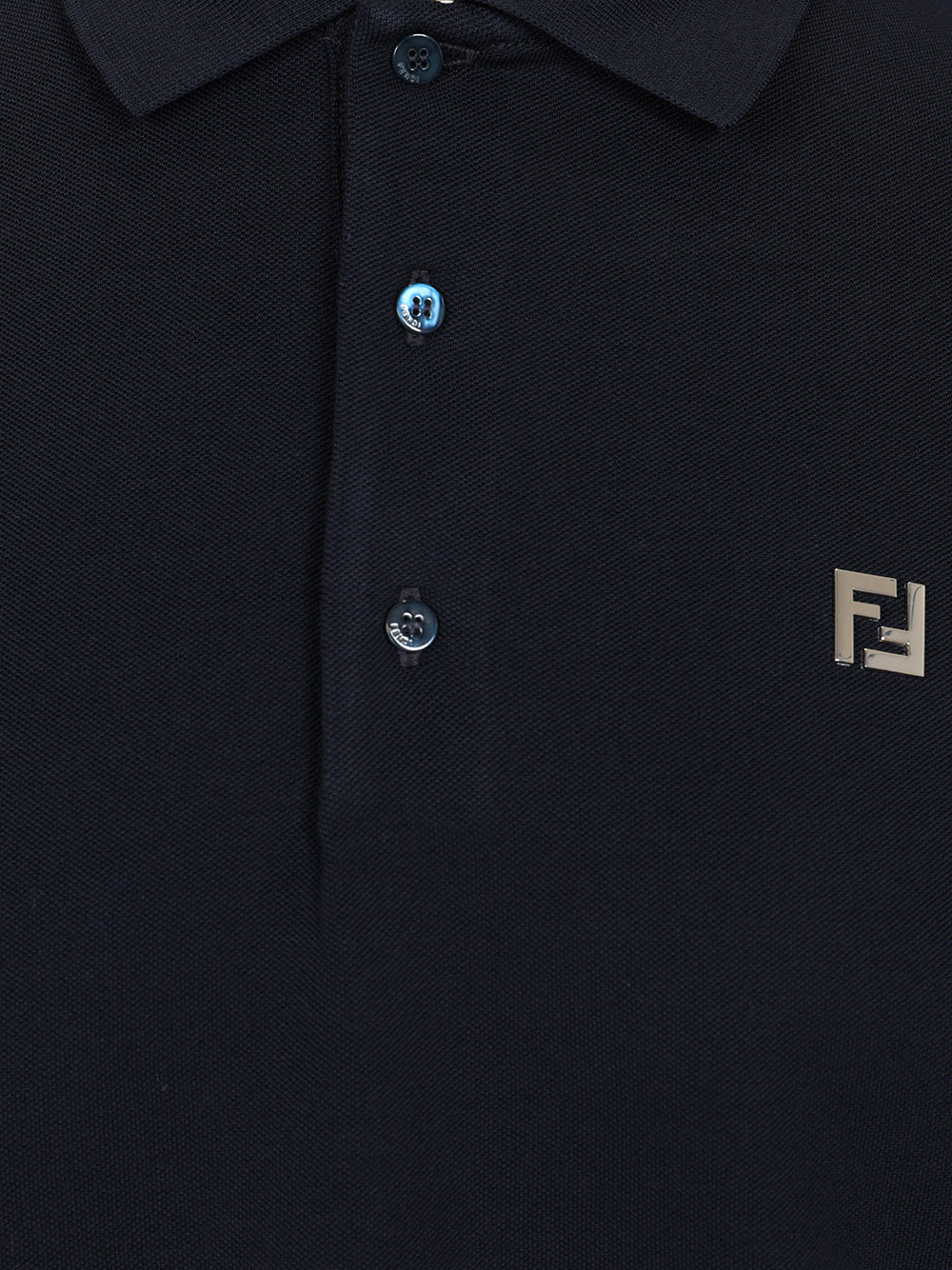 Fendi Piquet Polo Polo shirt - Blu | 16277e5715f6ee5eeb0eba84d3c1e57ba1b77c61
