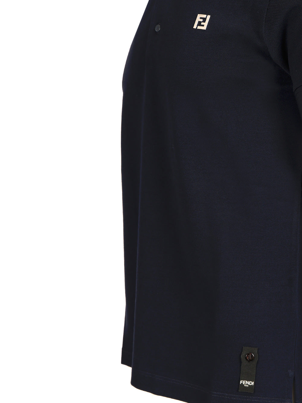 Fendi Piquet Polo Polo shirt - Blu | 0a8aaaf37e012c3440ad0d4ac0a59b2dba153c69