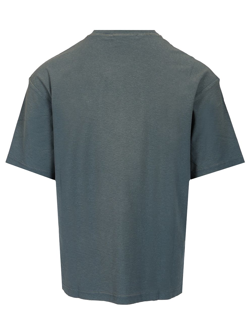 Acne Studios Cotton And Hemp T-Shirt - Blu | f07cf38c7e3115f828777109a7b906d39ba077a3
