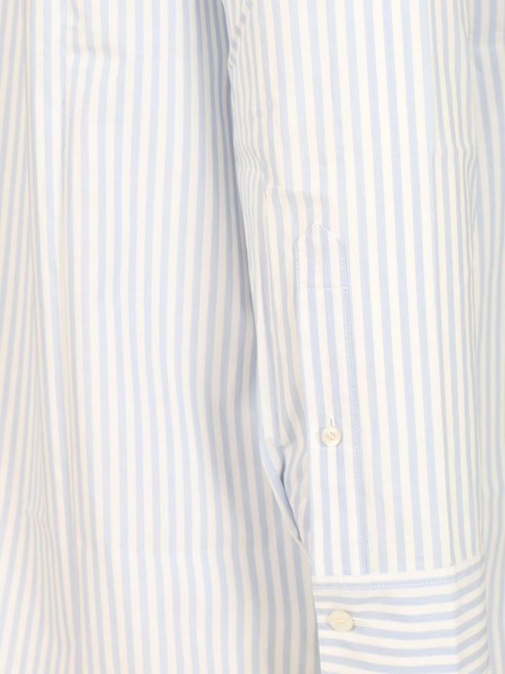 Acne Studios Striped Shirt Shirts - Blu | 03b60a58d49e4a9fe90168527ba548aa4bb9a851