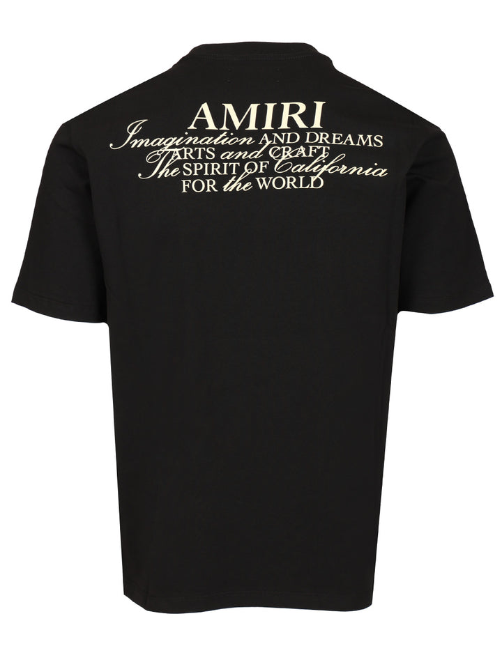 Amiri Amiri Spirit T-Shirt - Nero | 2c8491f6e0b97638cf57165b52926bb93a461427