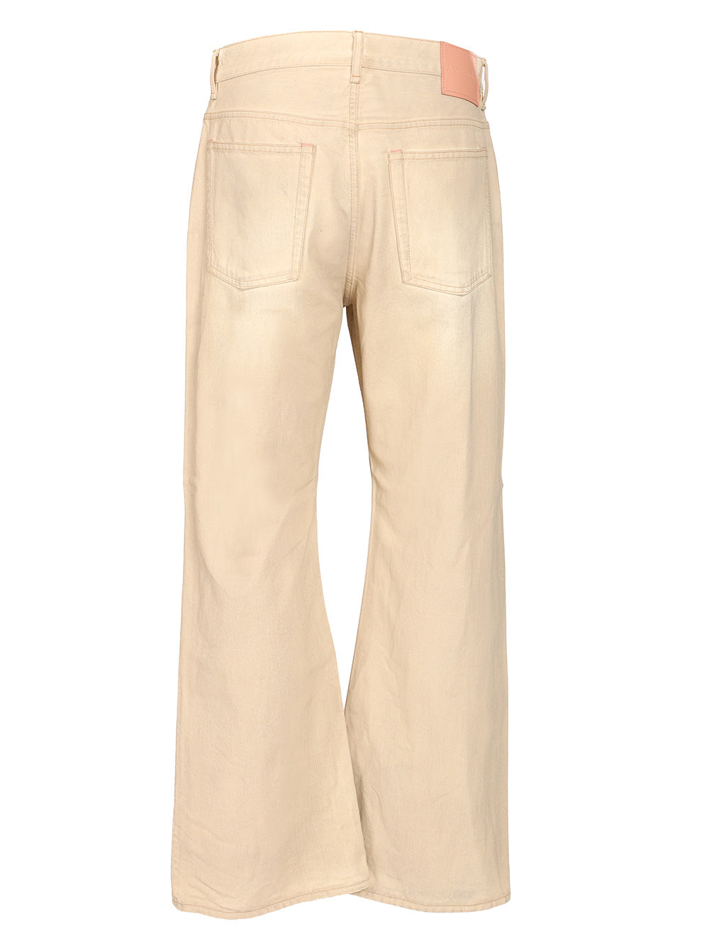 Acne Studios Denim Jeans Trousers - Beige | efb5edadc058533d8ff06c9a89c1a53f66ee5eb7