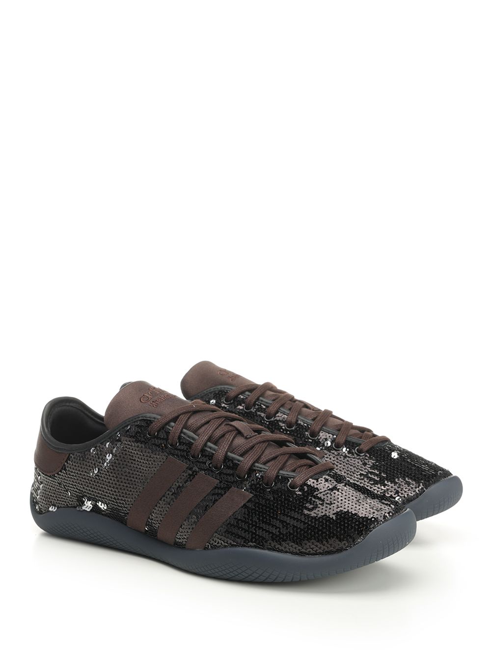 Adidas X Wales Bonner Wales Bonner Sequined Sneakers - Nero | ee771fe460fea0e9748d9c9576c378039c1247b6