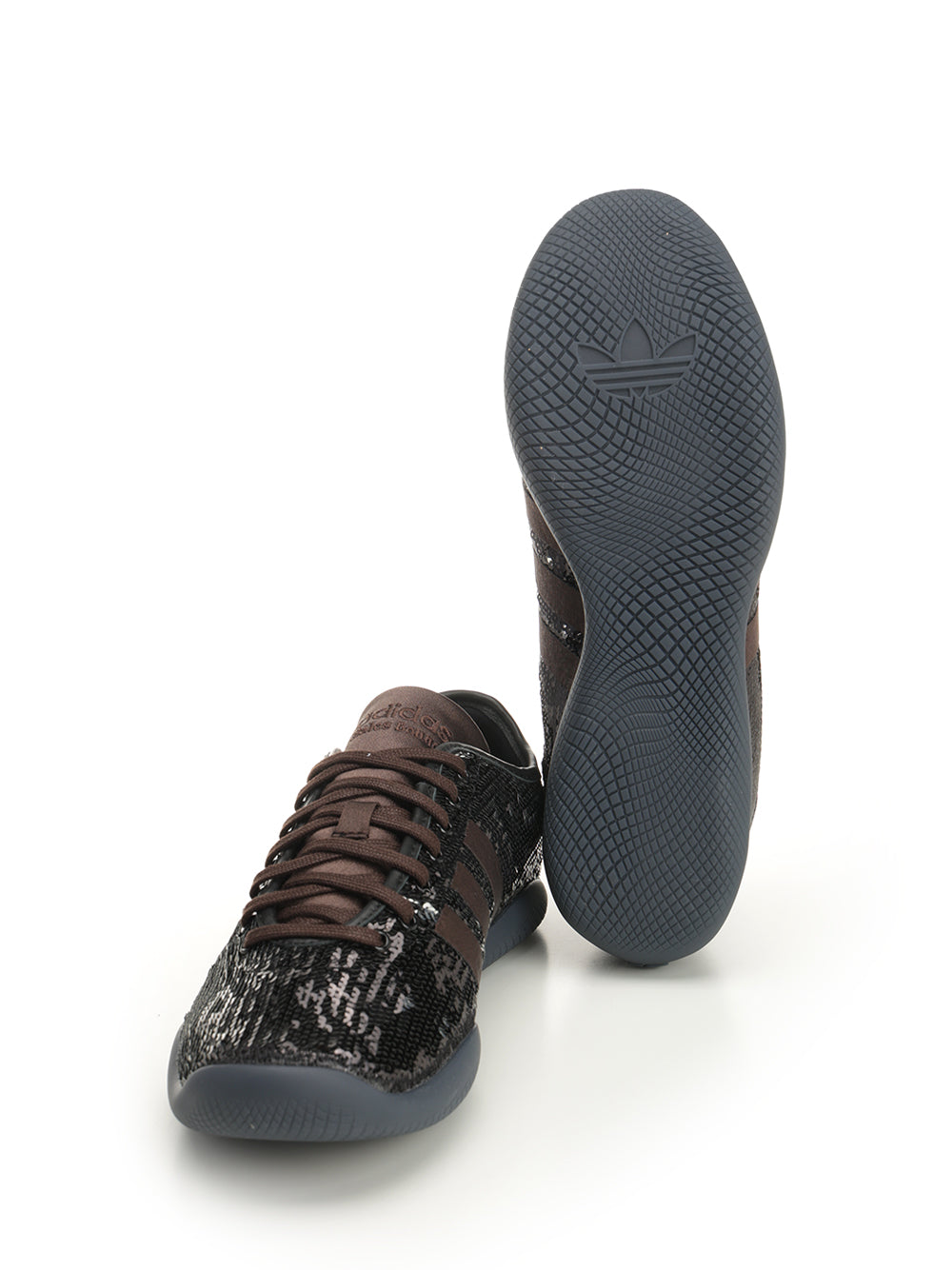 Adidas X Wales Bonner Wales Bonner Sequined Sneakers - Nero | b842e504a0344447d412229d8d1231062d79b701