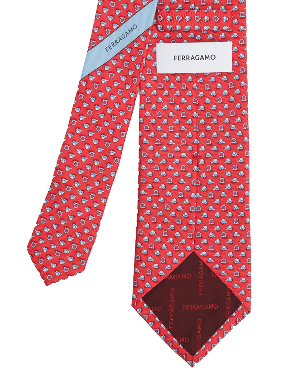 Ferragamo Silk Tie Ties And Bow Ties - Rosso | fb4d9cfbbfffdf3f61a150d4933668acaeb74e78