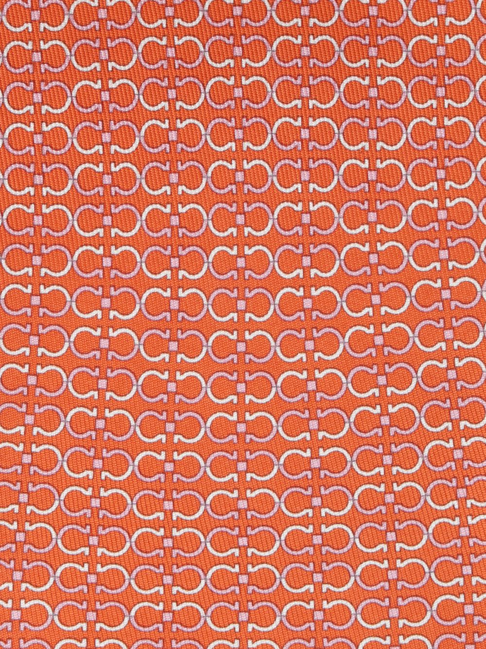Ferragamo Silk Tie Ties And Bow Ties - Arancione | b2b56cd77565a84300a3ff0052a6f1976f577e43