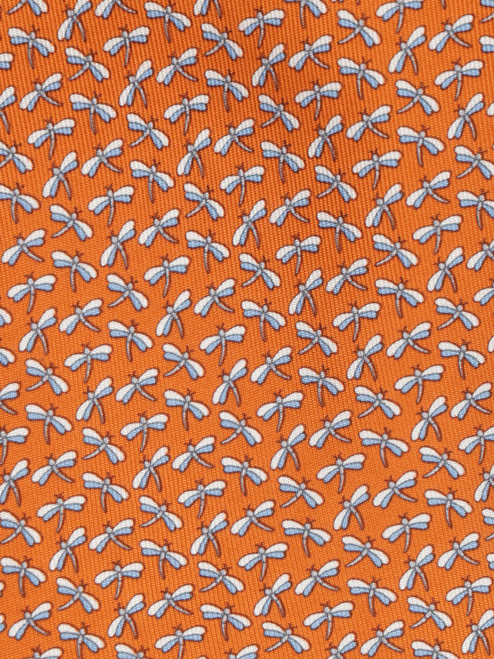 Ferragamo Silk Tie Ties And Bow Ties - Arancione | a60e3fb7b28aa4db7b0fbc5bf597c898442b5db5