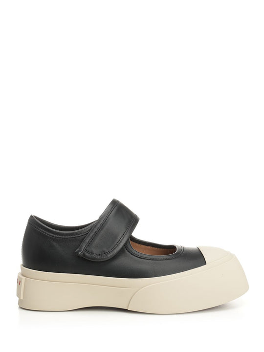 Mary Jane Sneakers Nero