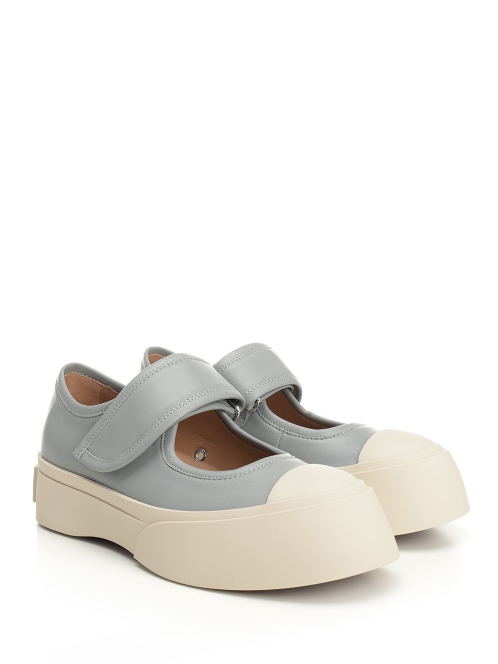 Marni Mary Jane Sneakers - Light blue | 39fd963568e2fb91127bf4165737493e5735372d