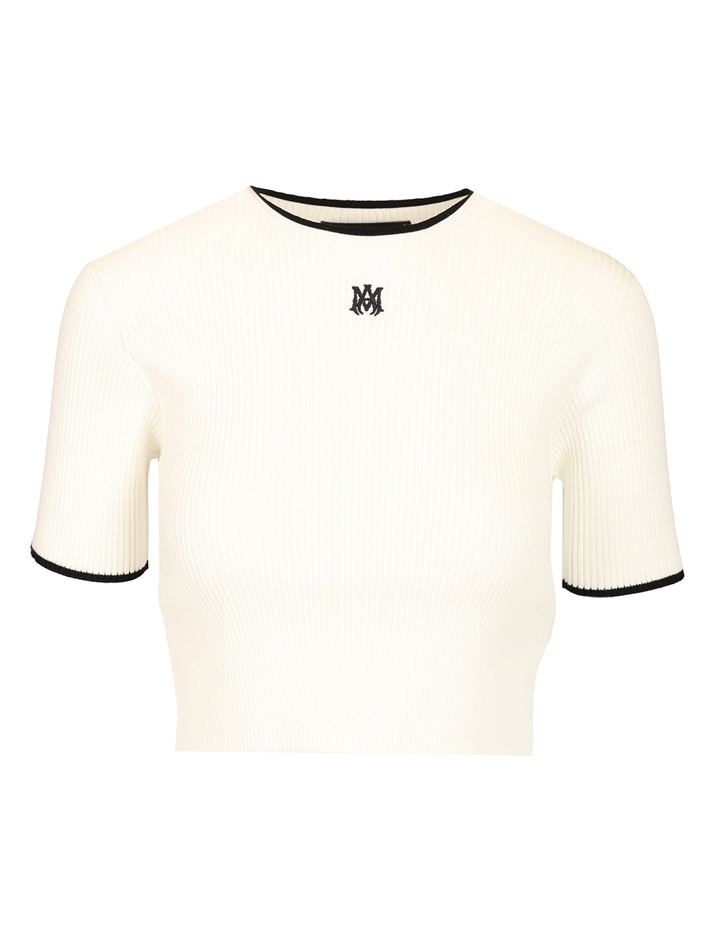 Amiri Crop T-Shirt - Bianco | cde7f9464f3d537bcc22830ac867dadf3f64c1e3