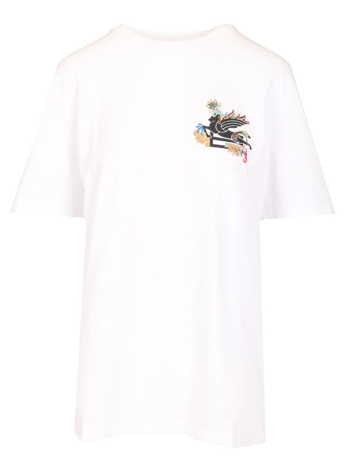 Etro Cotton T-Shirt - Bianco | 4fda91a21dff9e0954655653d98de7d5ea18b3c6