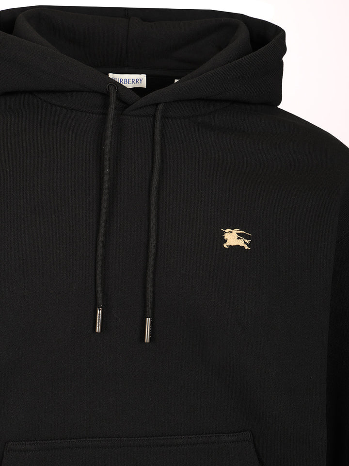 Burberry Cotton Hoodie Sweatshirts - Nero | 63e1671e9eca21c720d72785272015a939192479