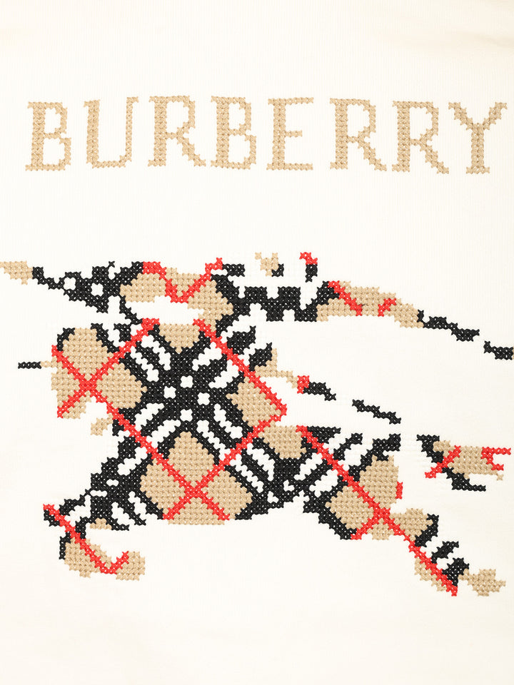 Burberry Cotton Sweatshirt Sweatshirts - Bianco | 0d5a3fb323aa4bb37a6c8260391f495b62bba897