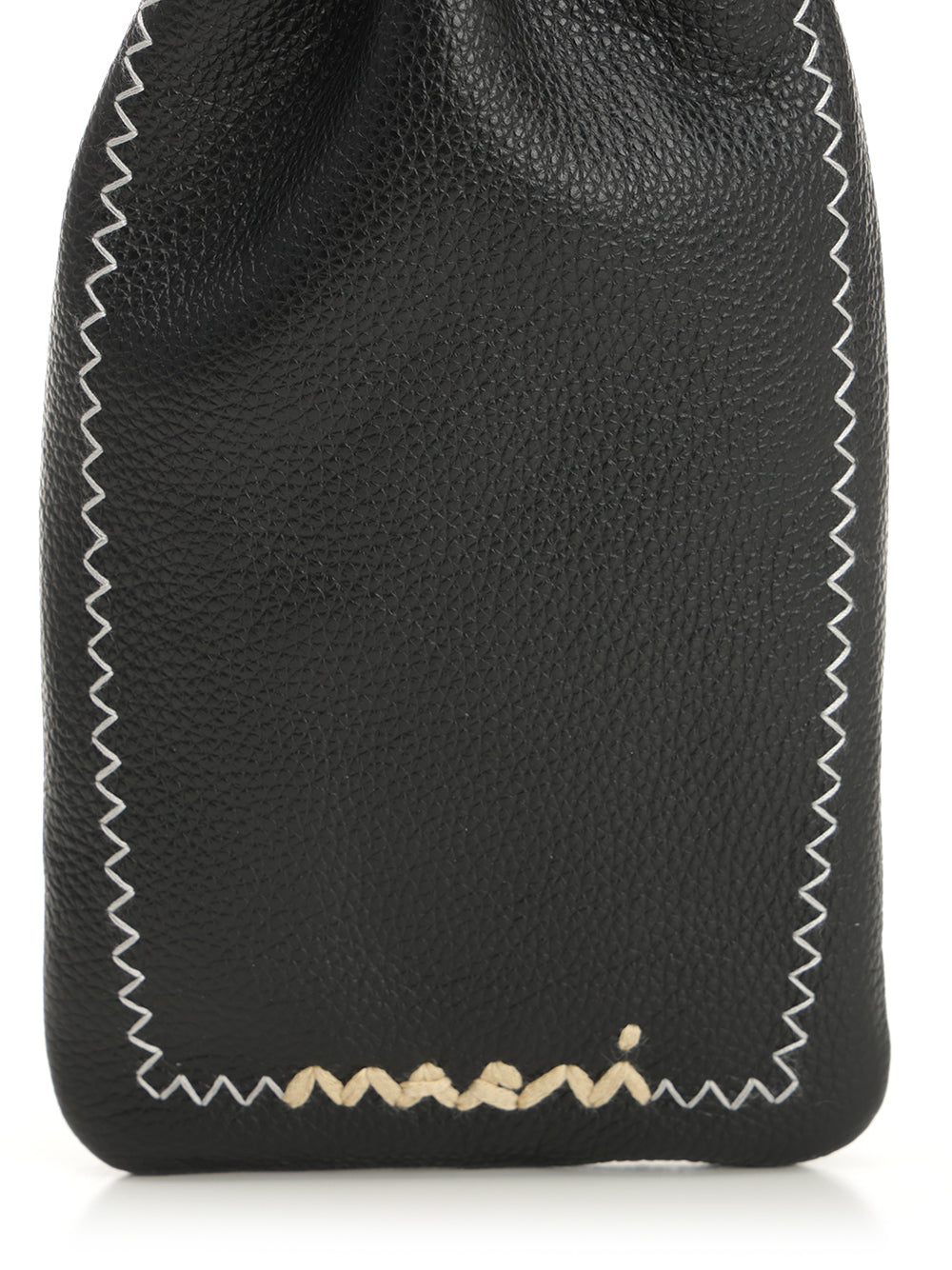 Marni Leather Phone Holder Handbags - Nero | 353d1614897c6a312459244f6d2fd77e7ee1e44d