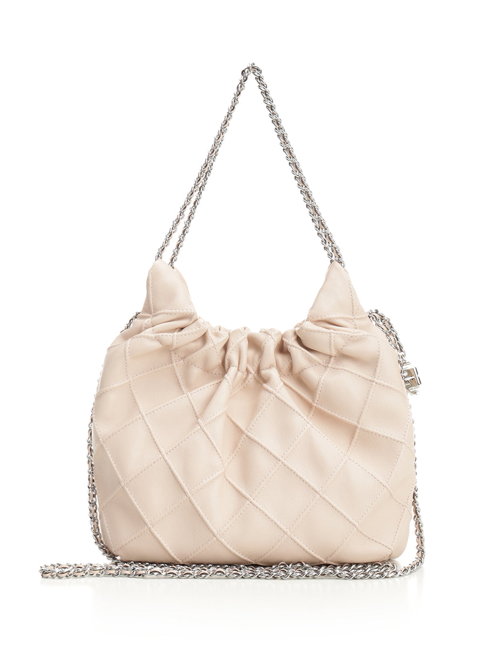 Tory Burch Fleming Drawstring Bag Handbags - Beige | fb455941ddcc30252a6fb24b7cf532e669ee9f20
