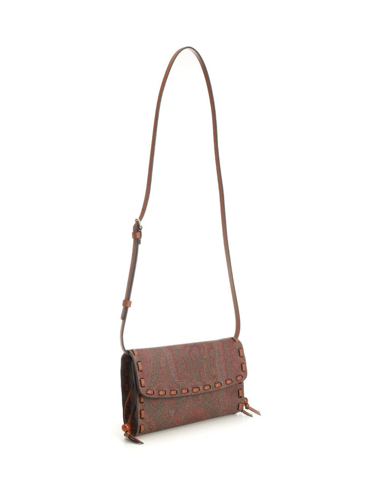 Etro Paisley Shoulder Bag Crossbody Bags - Marrone | b004ebcaf1019b6a5bcd8e8eecb6b1537d0335b7