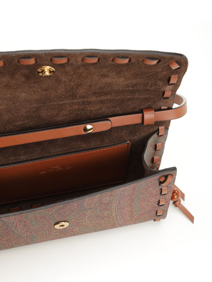 Etro Paisley Shoulder Bag Crossbody Bags - Marrone | c602a1f29069776d4f44f47ea7d1fc74ecb45fb7