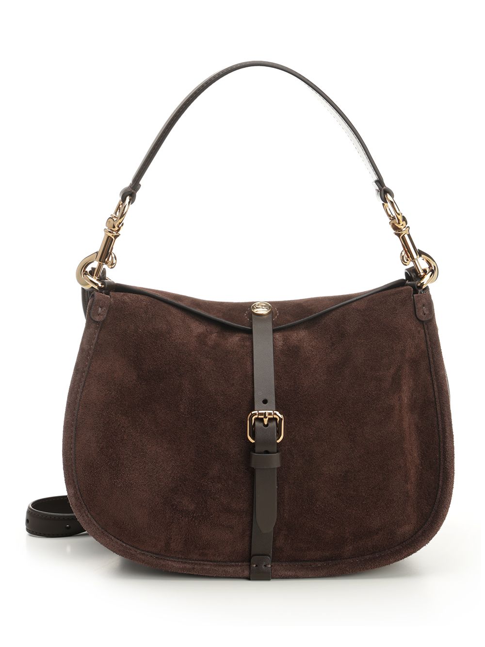 Etro Suede Shoulder Bag Shoulder Bags - Marrone | ae335c48589c2a86c1a33bfb84037834fb66da72