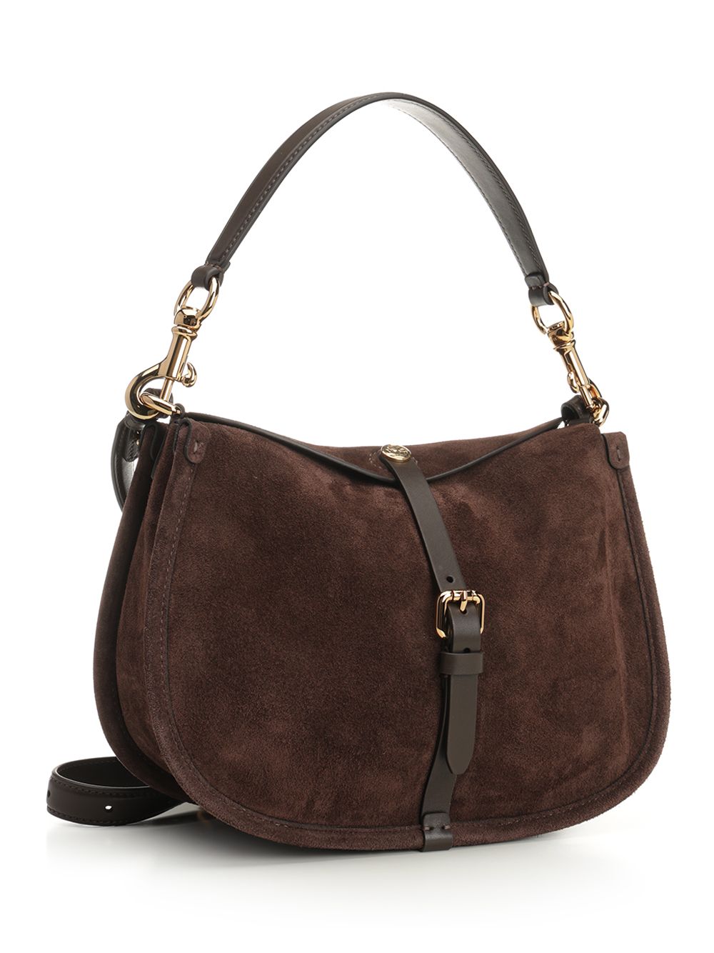 Etro Suede Shoulder Bag Shoulder Bags - Marrone | 08573c6b7d14d20cadf10eb8293dcd877adaca1b