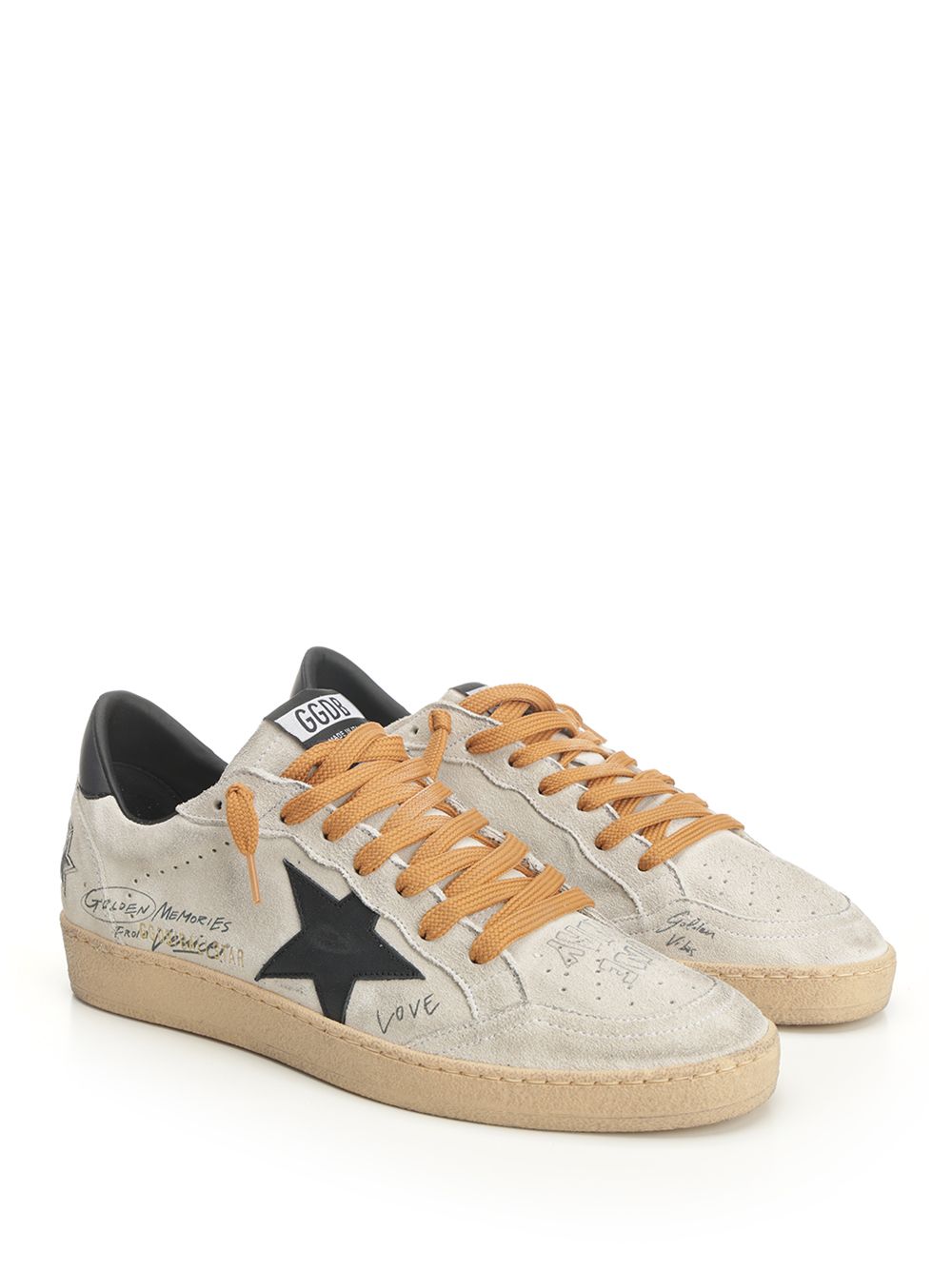 Golden Goose Deluxe Brand Ballstar Sneakers - Nero | 54fcce8ad639dc602738cd49ee274fb2eab1da28