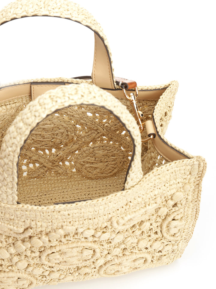 Tory Burch T Monogram Handbags - Beige | bdefbc0c206289bc94b169d83efc741c1f435ca7