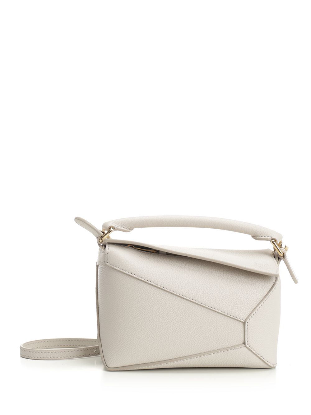 Loewe Puzzle Edge Handbags - Bianco | 251b8711d0ae6dffb2484fd0586986498be5e81e