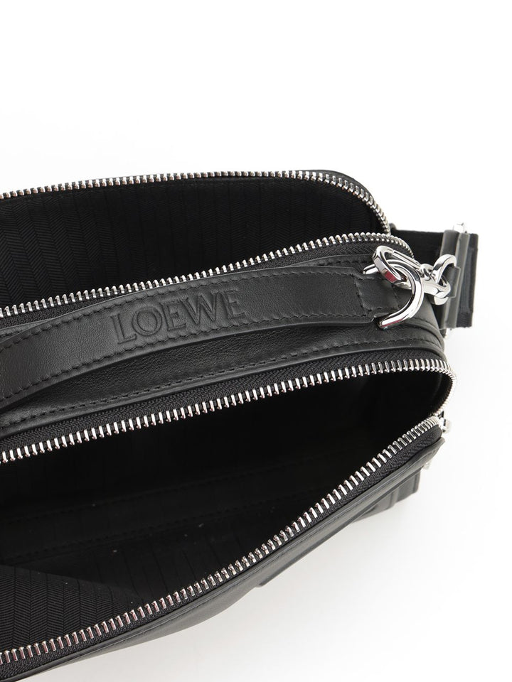 Loewe Black Leather Camera Bag Small leather goods - Nero | 01ca297a8197f728221bd0b56b666bcd081dd4cc