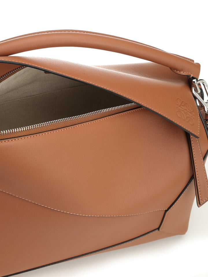 Loewe Puzzle Edge Handbags - Marrone | 505e2c977690a44b995a822231b0b77501f22a92