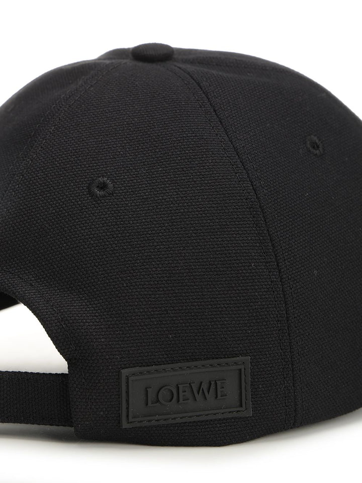 Loewe Patch Cap Cappelli - Nero | 6d9b54cf9c684e16517cace8da97e93c1256c781