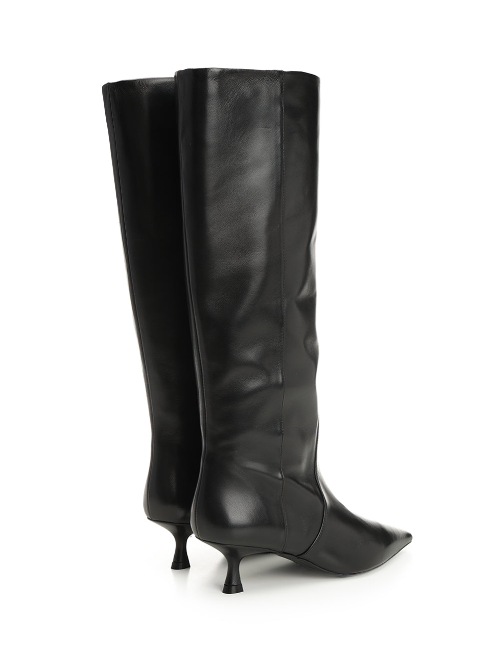 Stuart Weitzman Naomi 50 Boots - Nero | 8c7565e52ddbdf7243cb0c362702729367ee8aed
