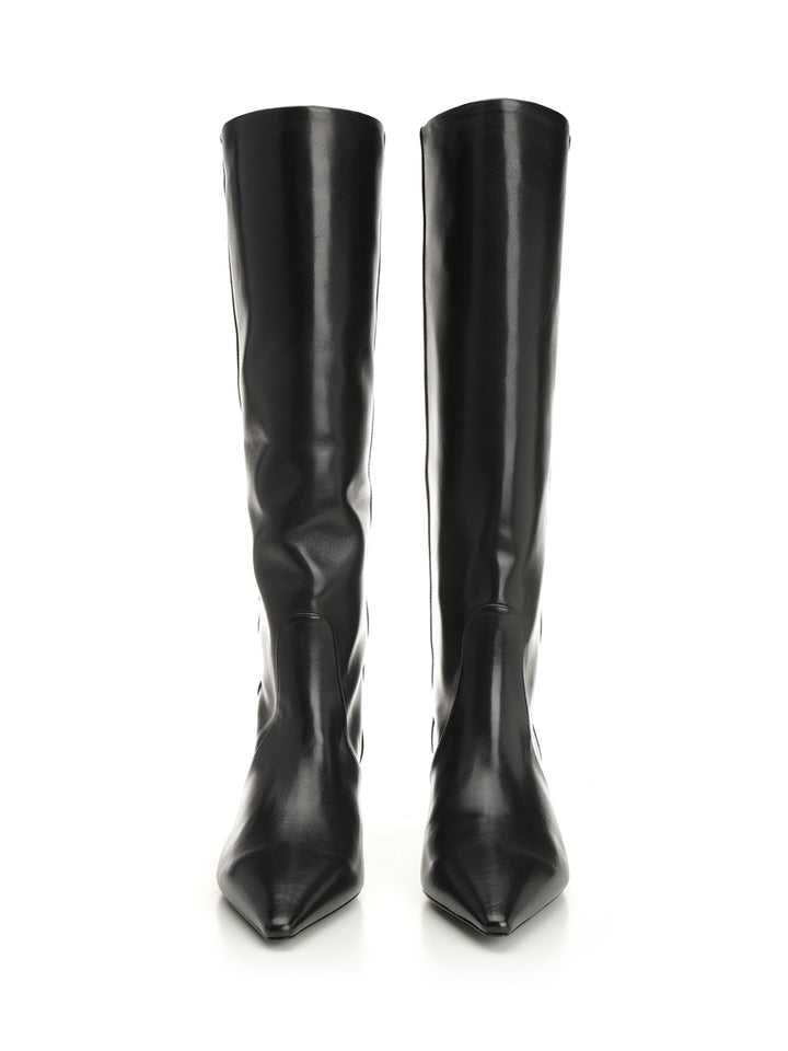 Stuart Weitzman Naomi 50 Boots - Nero | 334e9264261d64da4b321214ca2b69f597a79411