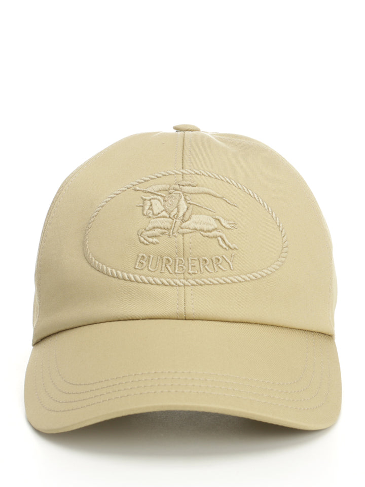 Burberry Knight Stamp Baseball Cap Cappelli - Beige | b30120684c218dcb99f8ebf0d50eb4d6fe55c83e