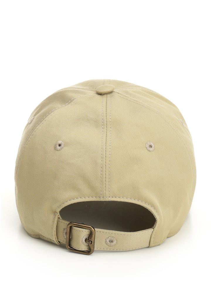 Burberry Knight Stamp Baseball Cap Cappelli - Beige | 476c964a291cfd09c278130182a57f1d2ce71b05