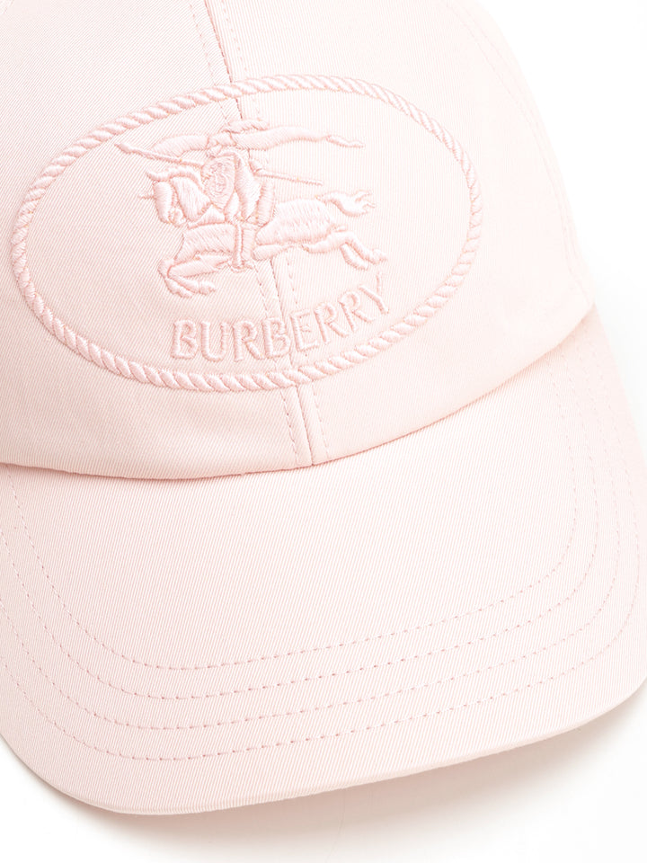 Burberry Knight  Stamp Baseball Cap Cappelli - Rose | 7654f07a59791b3e56f83c4e5ebb252cc1f741fe