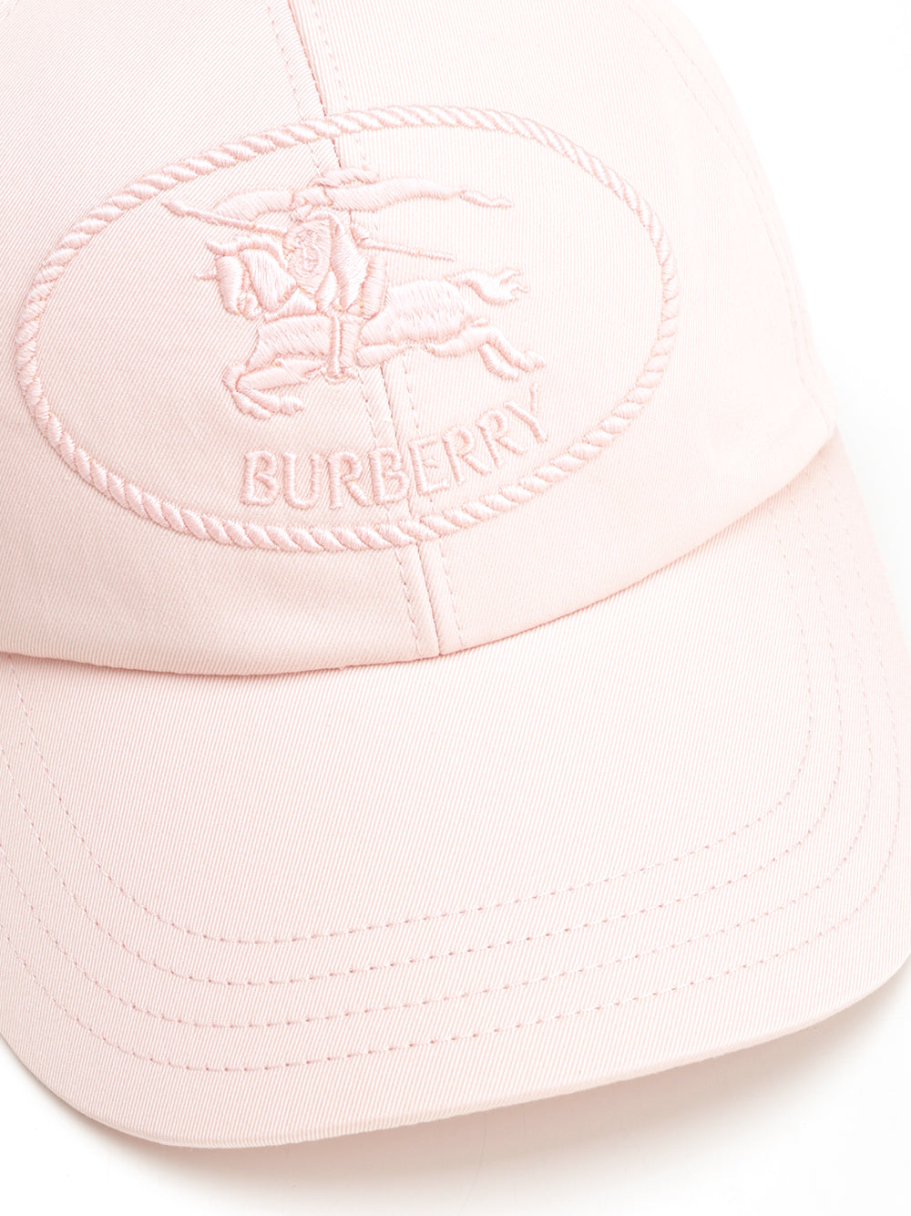 Burberry Knight  Stamp Baseball Cap Cappelli - Rose | 7654f07a59791b3e56f83c4e5ebb252cc1f741fe