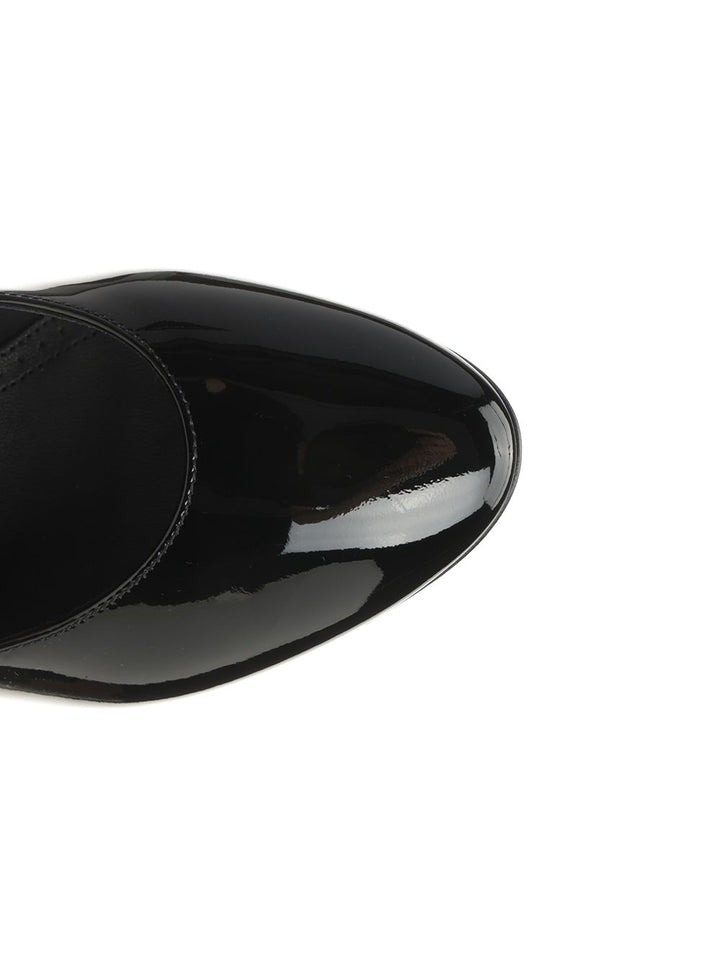 AlaÏA Patent Calfskin Décolleté Decollete - Nero | 1dd437e2c57df2d8b0998538693cd7b83a12e56d