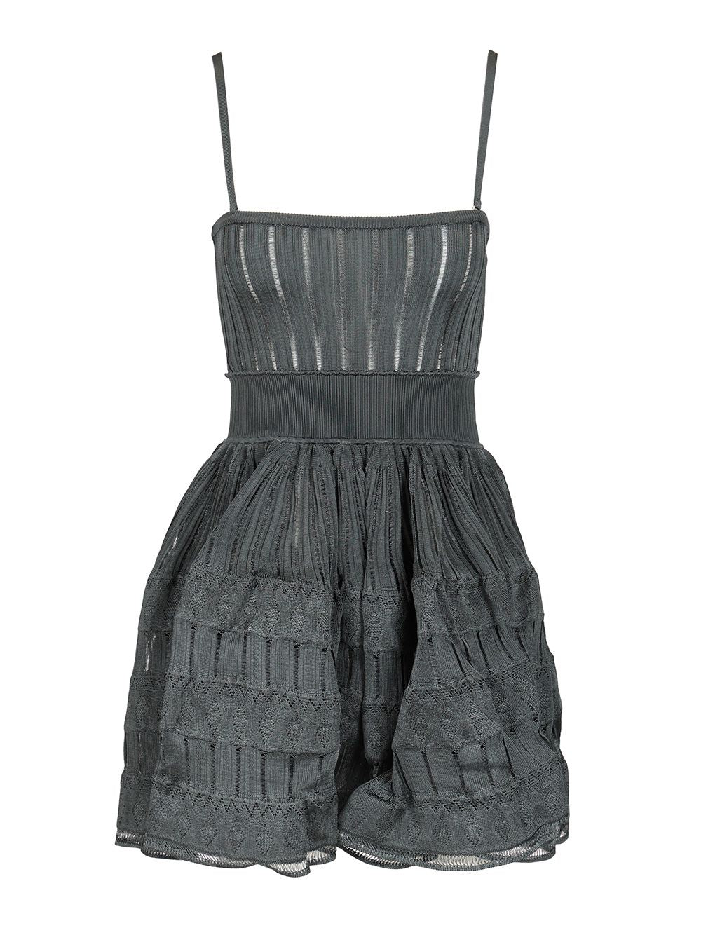 AlaÏA Crinoline Knitted Dress Abiti - Blu | 5a3b2c050691e0a4b32191bce734d7ad29c7dbe5