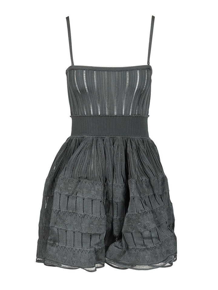 AlaÏA Crinoline Knitted Dress Abiti - Blu | 5a3b2c050691e0a4b32191bce734d7ad29c7dbe5