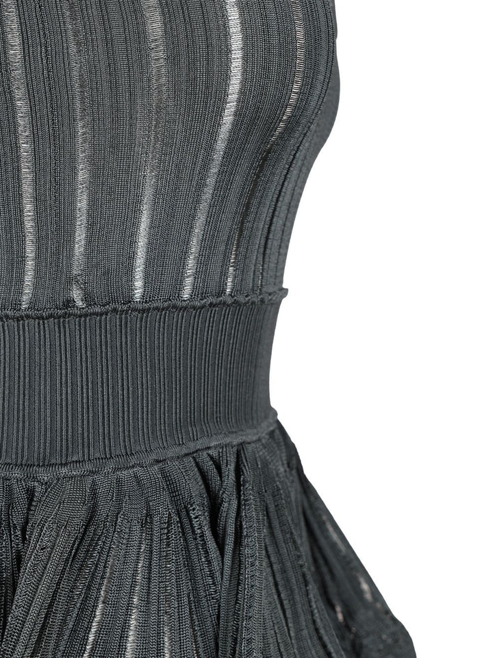 AlaÏA Crinoline Knitted Dress Abiti - Blu | b677d18a8e7af7d8709b5fcd84a998176d57bb31