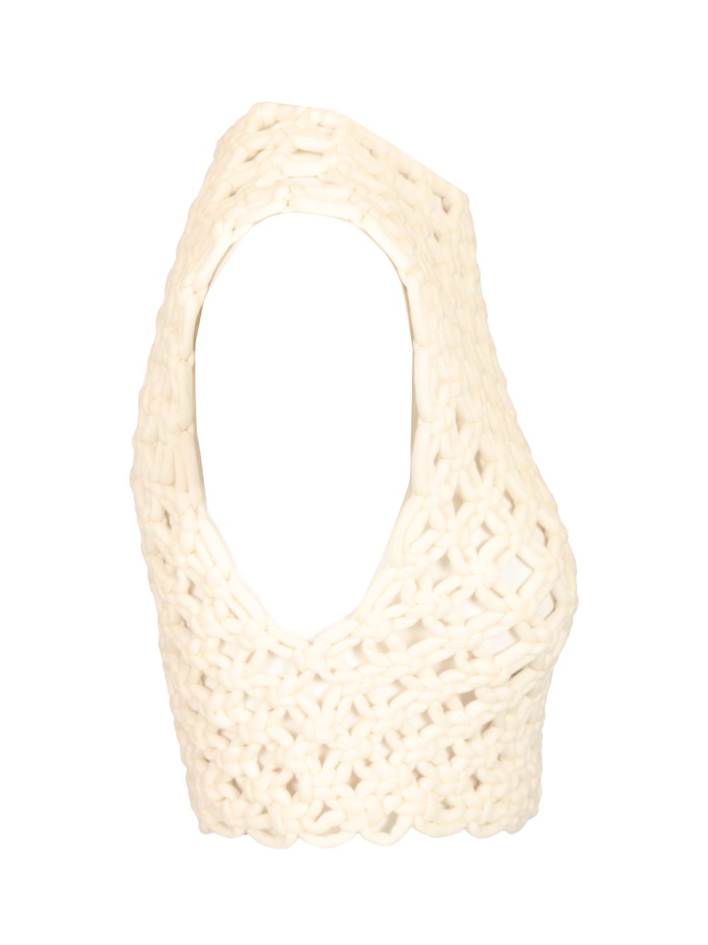 AlaÏA Knotted Top Top - Bianco | caa3044bf3e8bc8d97eaa8c56a5669cd8f021386