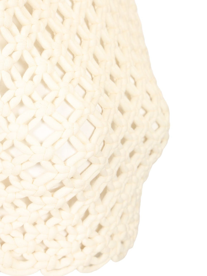 AlaÏA Knotted Top Top - Bianco | 1772c6cad37398ee946ca6180b2c7a7afa225e25