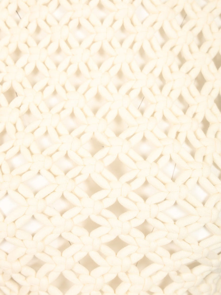 AlaÏA Knotted Top Top - Bianco | 7a3c9cd3b5c0c23199603f3fb2b10cfd42e8b0ba