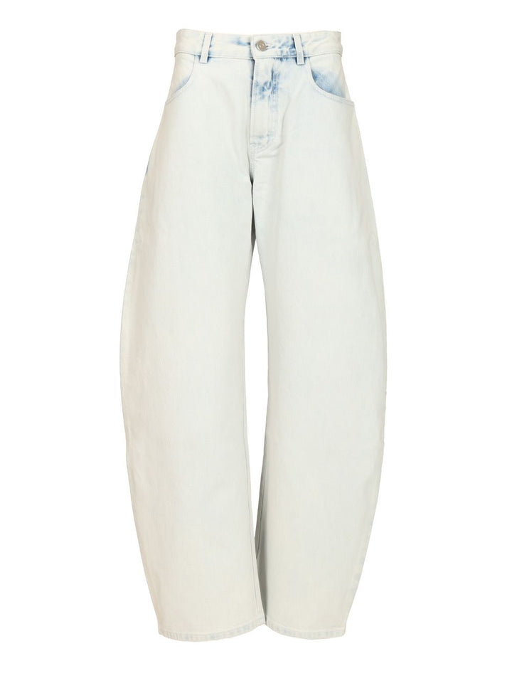 AlaÏA Rounded Jeans - Light blue | 13a137b42a04bf9a2c8991c1091e540abcd605dd