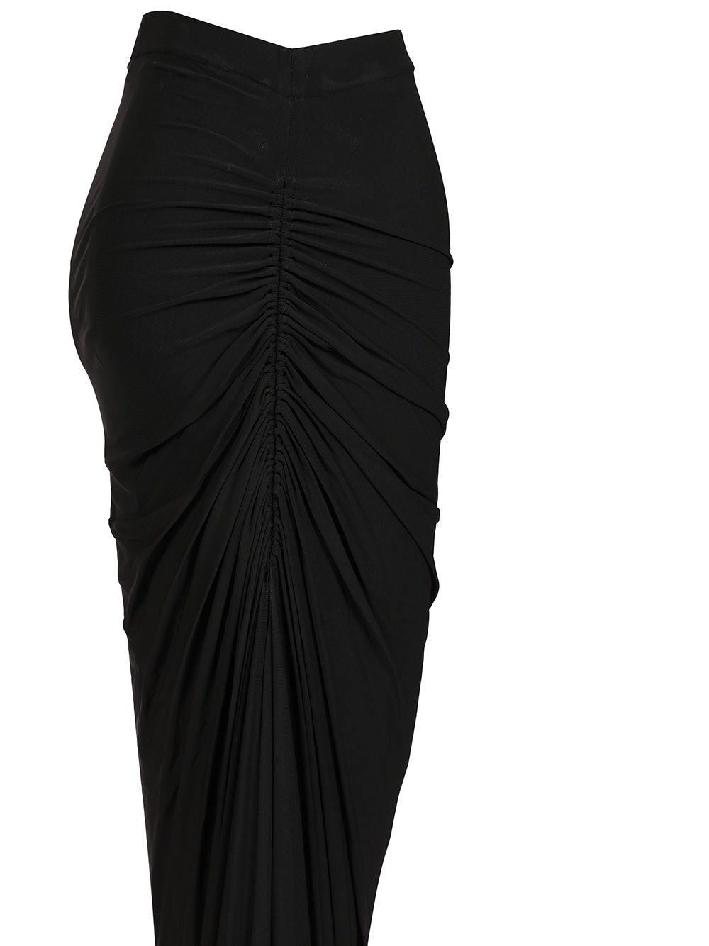 AlaÏA Long Draped Skirt Gonne - Nero | 0f377e06b4408324da9d38f46a9ca2a439d1200d