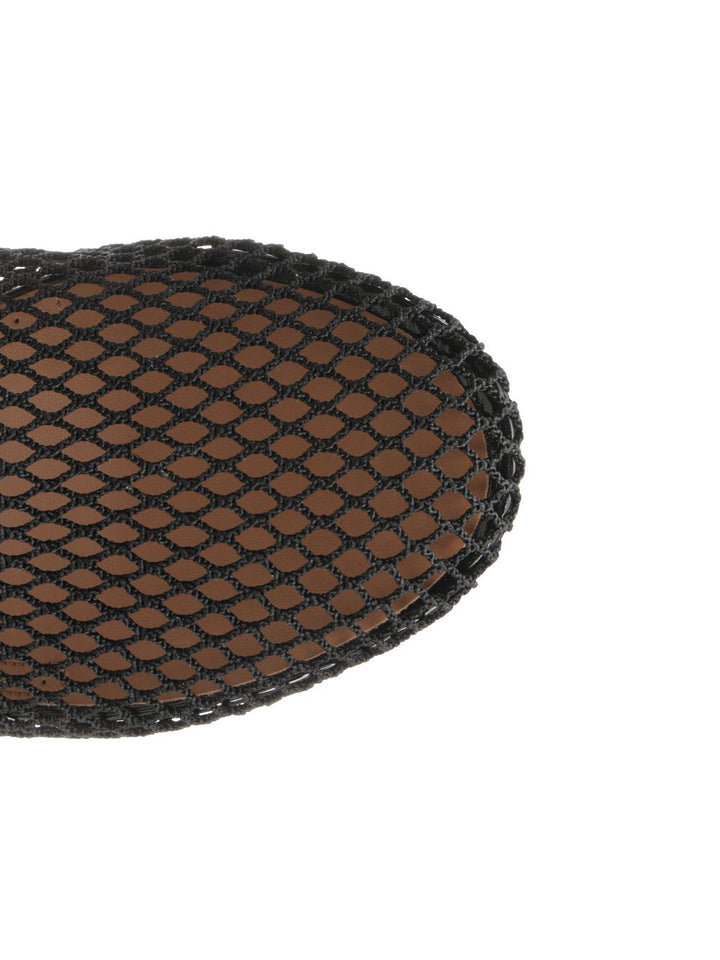 AlaÏA Mesh Flat Mule Scarpe basse - Nero | f0c040b40735b2cc8a39c00c2307d9ebc4679ab9