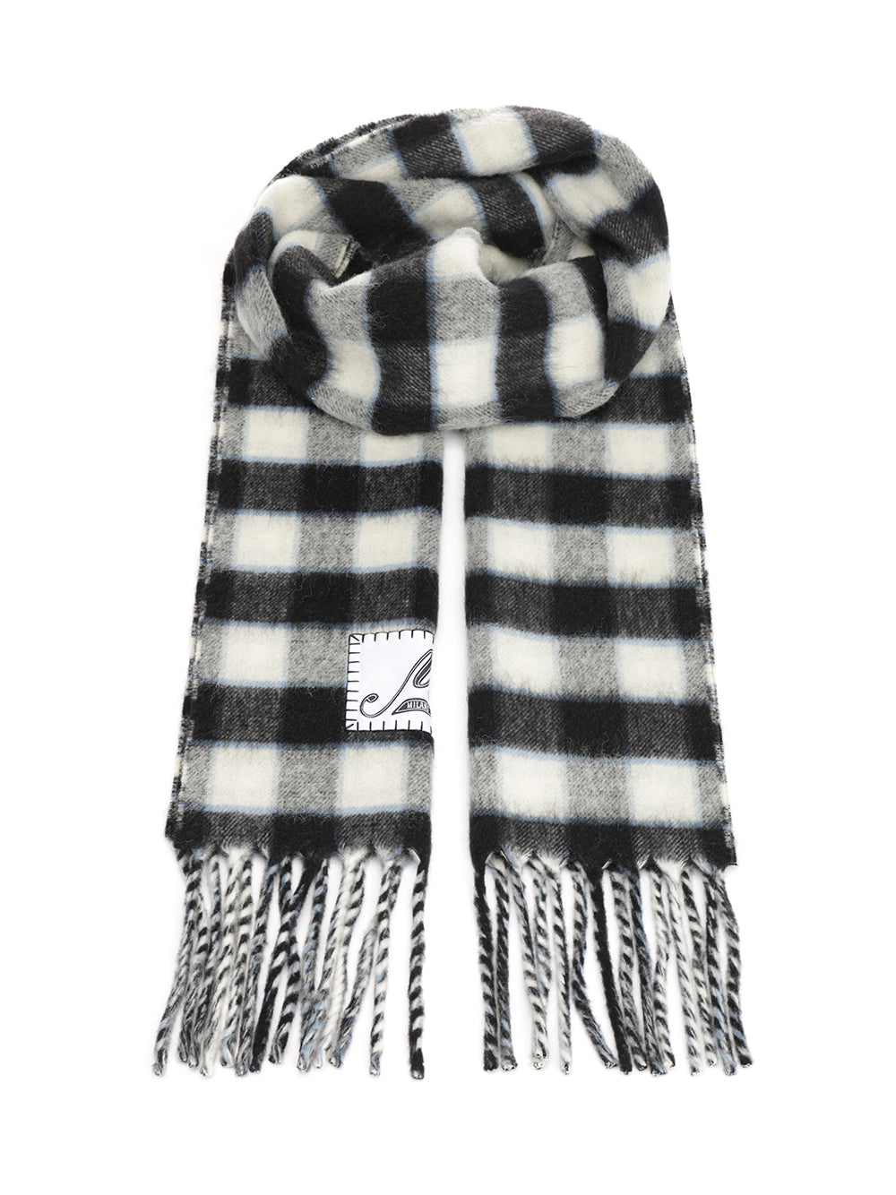 Marni Double-Face Wool Scarf Scarves And Foulards - Grey | 7db5442dad4f82ed7e639d558c537d025a86e2e8