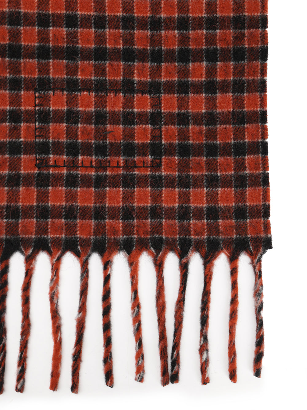 Marni Double-Face Wool Scarf Scarves And Foulards - Arancione | 0857c495def91798a41d97fe3b46a7d4272f728c