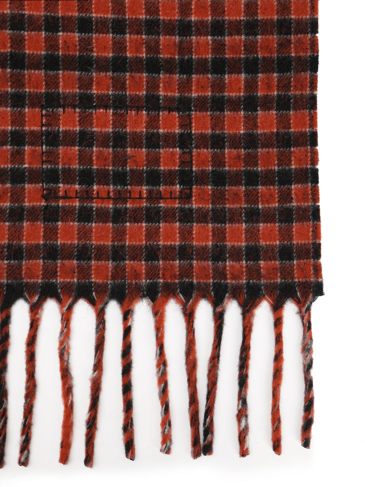 Marni Double-Face Wool Scarf Scarves And Foulards - Arancione | 0857c495def91798a41d97fe3b46a7d4272f728c